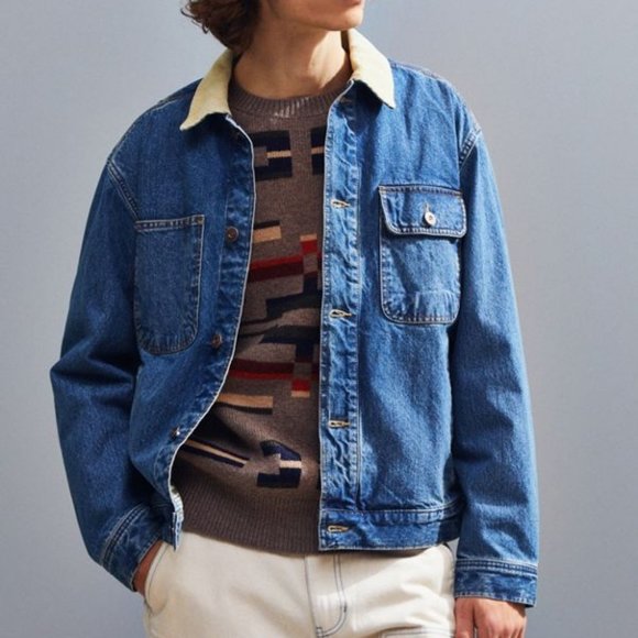 BDG Urb Outfitters Lined Trucker Jean Jacket Sz Sm